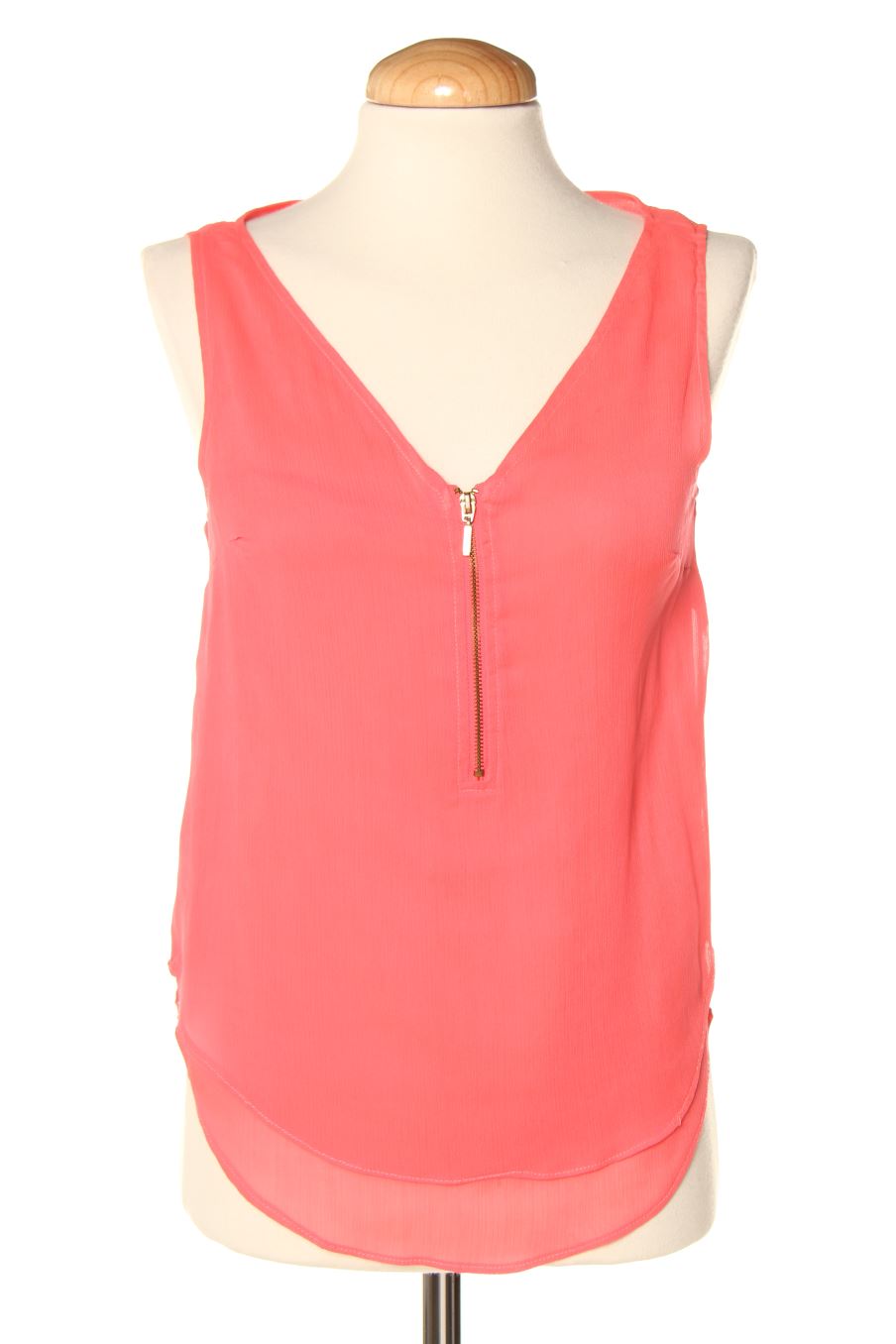 Top de Bershka de la talla S, de color rosa