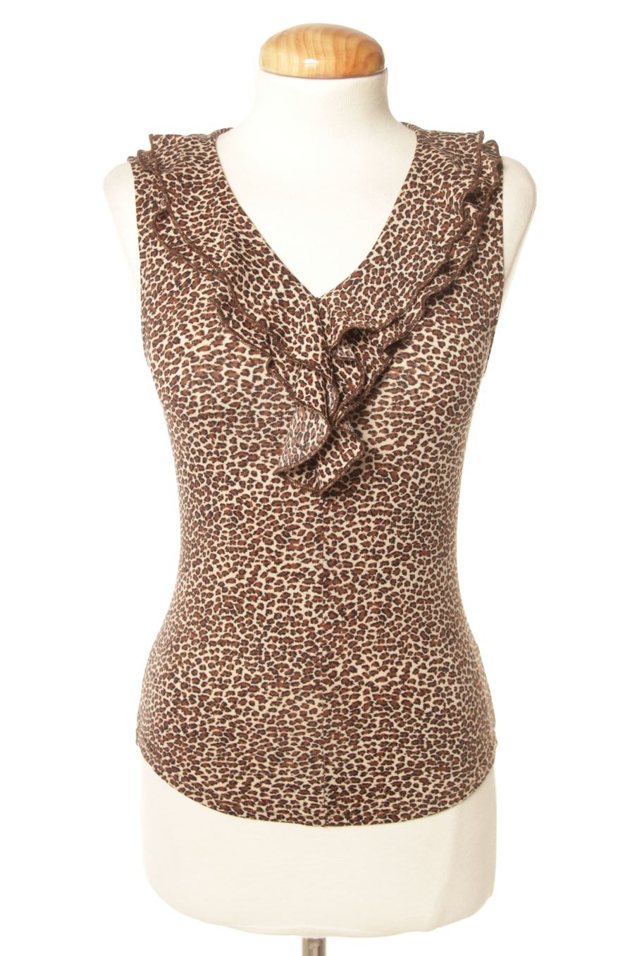 Top Promod de la taille XS, de couleur animal print