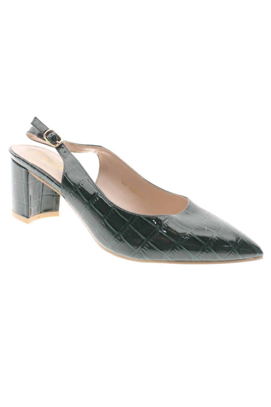 Sandalias tacon de Raid de la talla 36, de color verde de