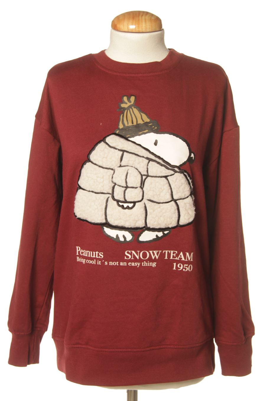 Sweat PERCENTIL de la taille XL, de couleur bordeaux