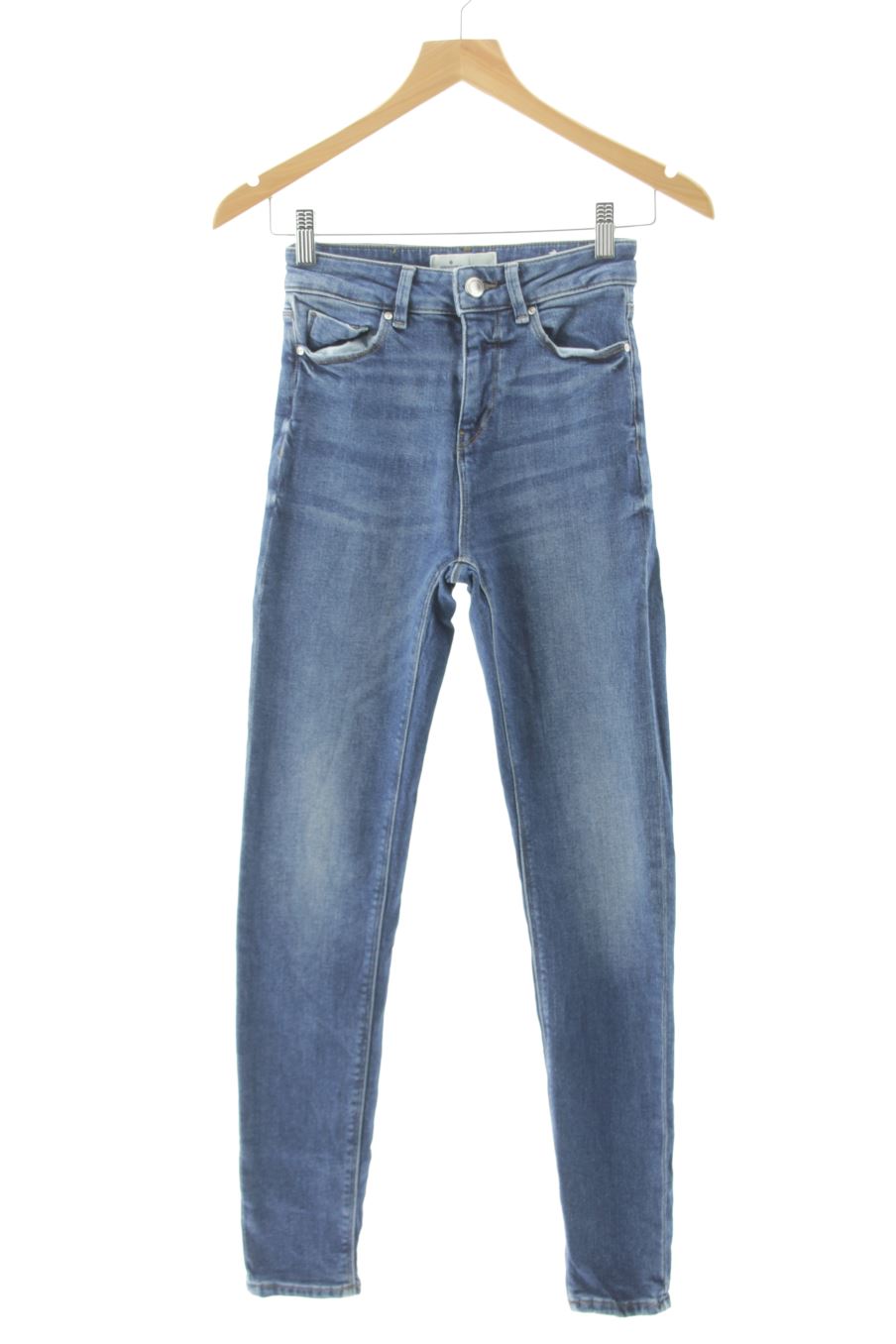 Jeans Springfield de la taille 34, de couleur bleu de denim