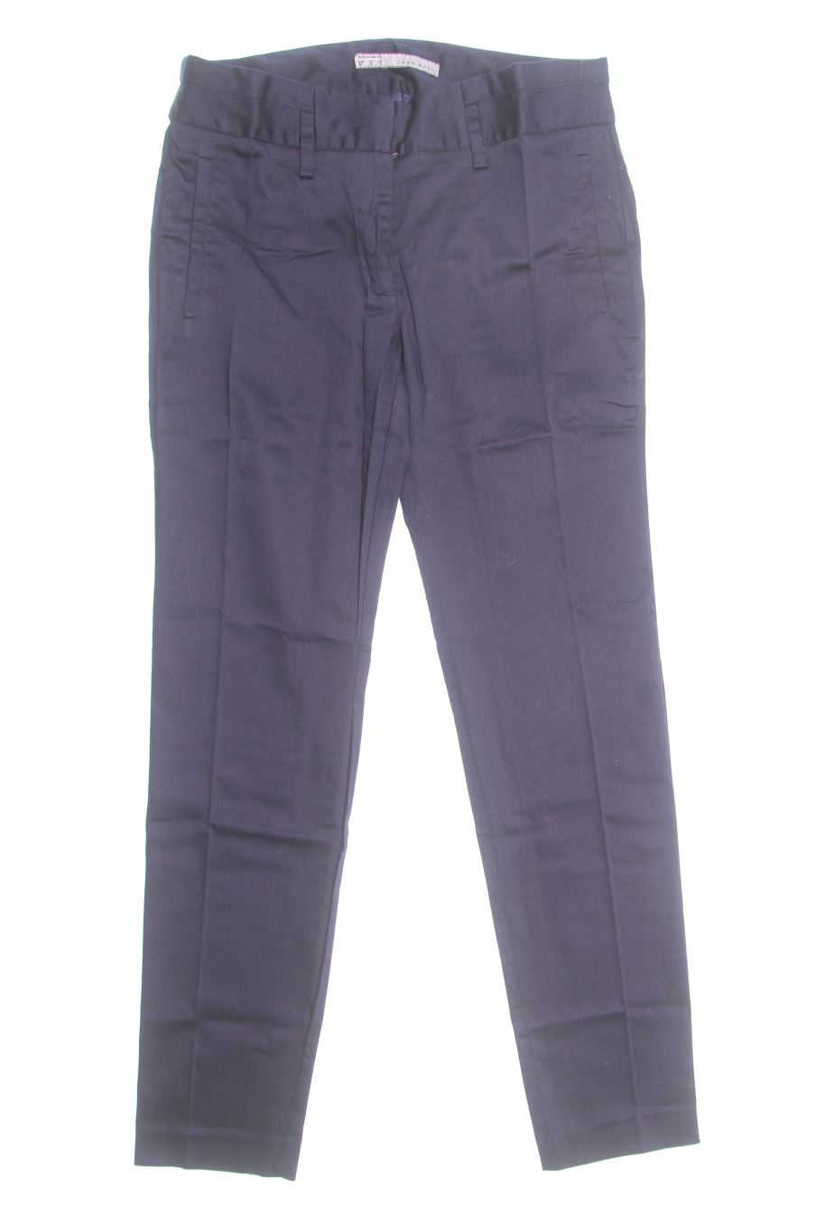 Pantalones de Zara de la talla 36, de color azul marino