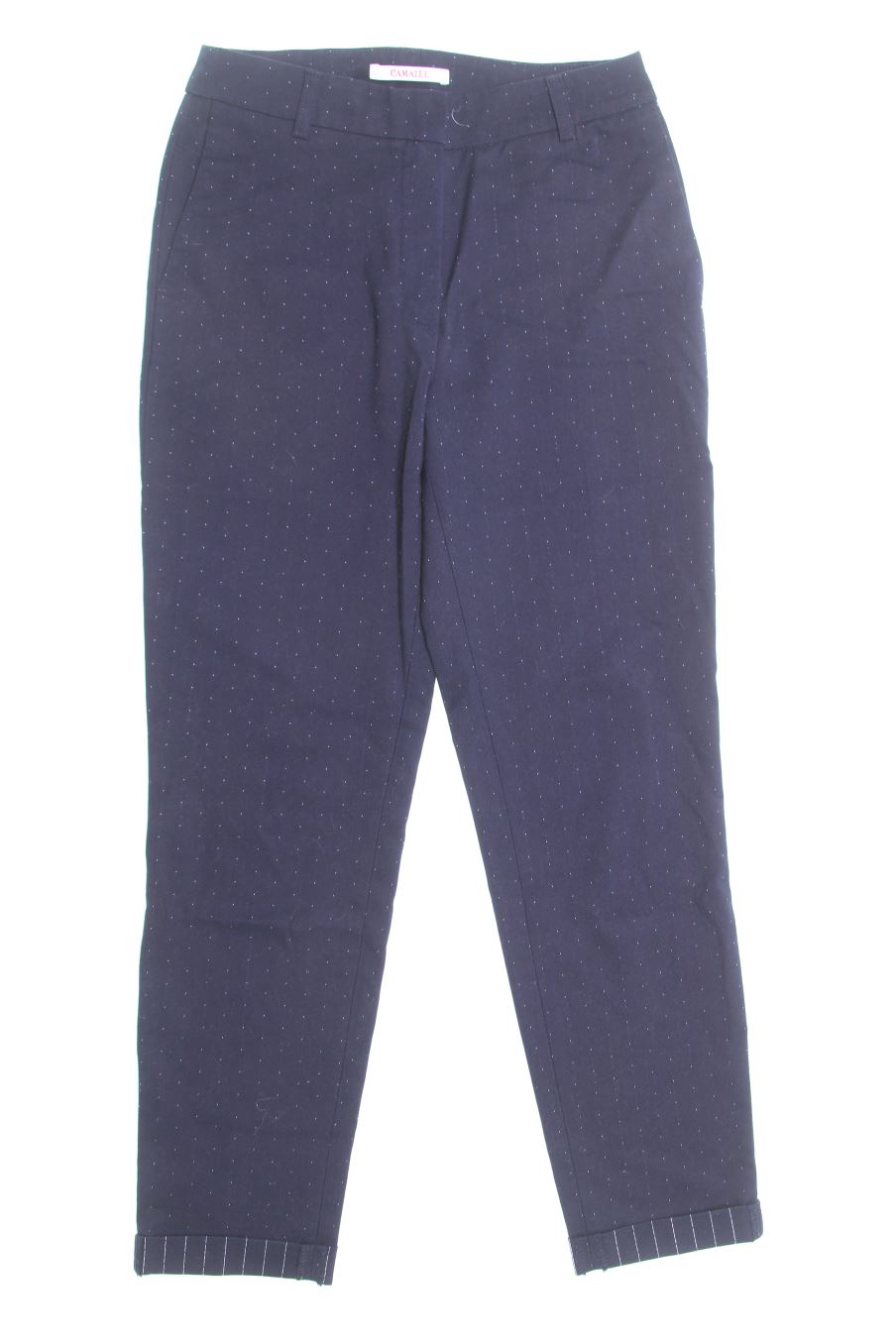 Pantalon Camaieu de la taille 34, de couleur bleu marine