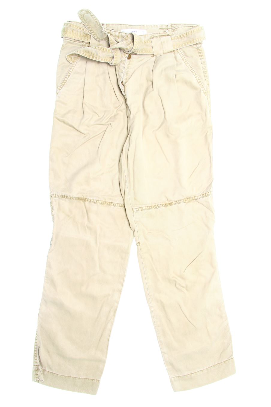 Vaqueros de Mango de la talla 34, de color verde de ropa vaquera