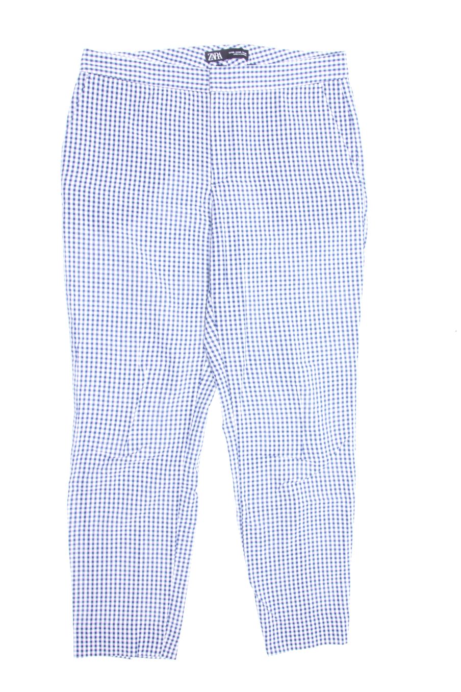 Pantalones de Zara de la talla 36, de color cuadros