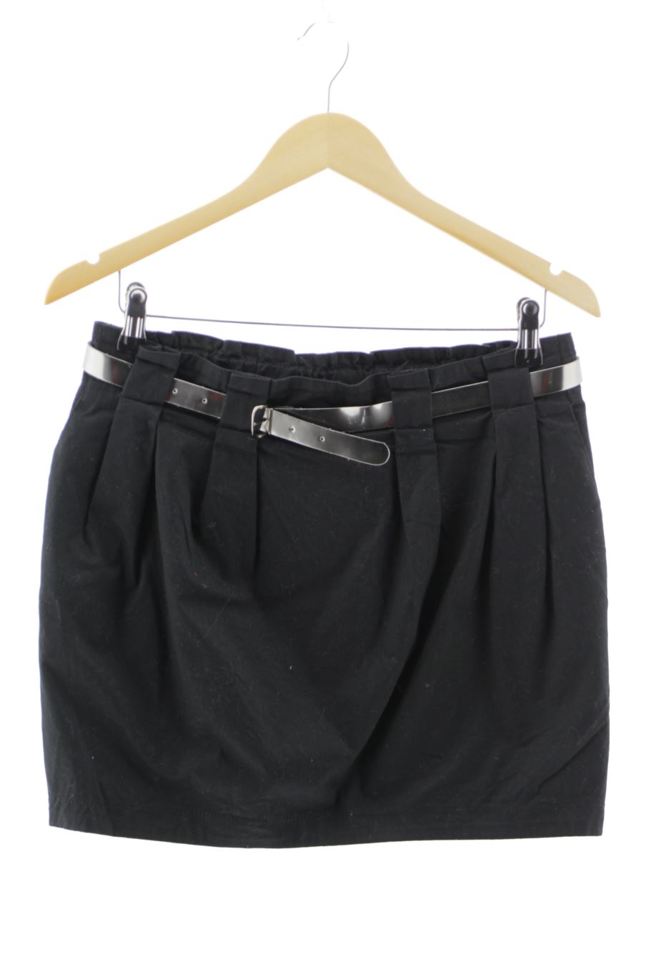 Jupe Stradivarius de la taille L, de couleur noir