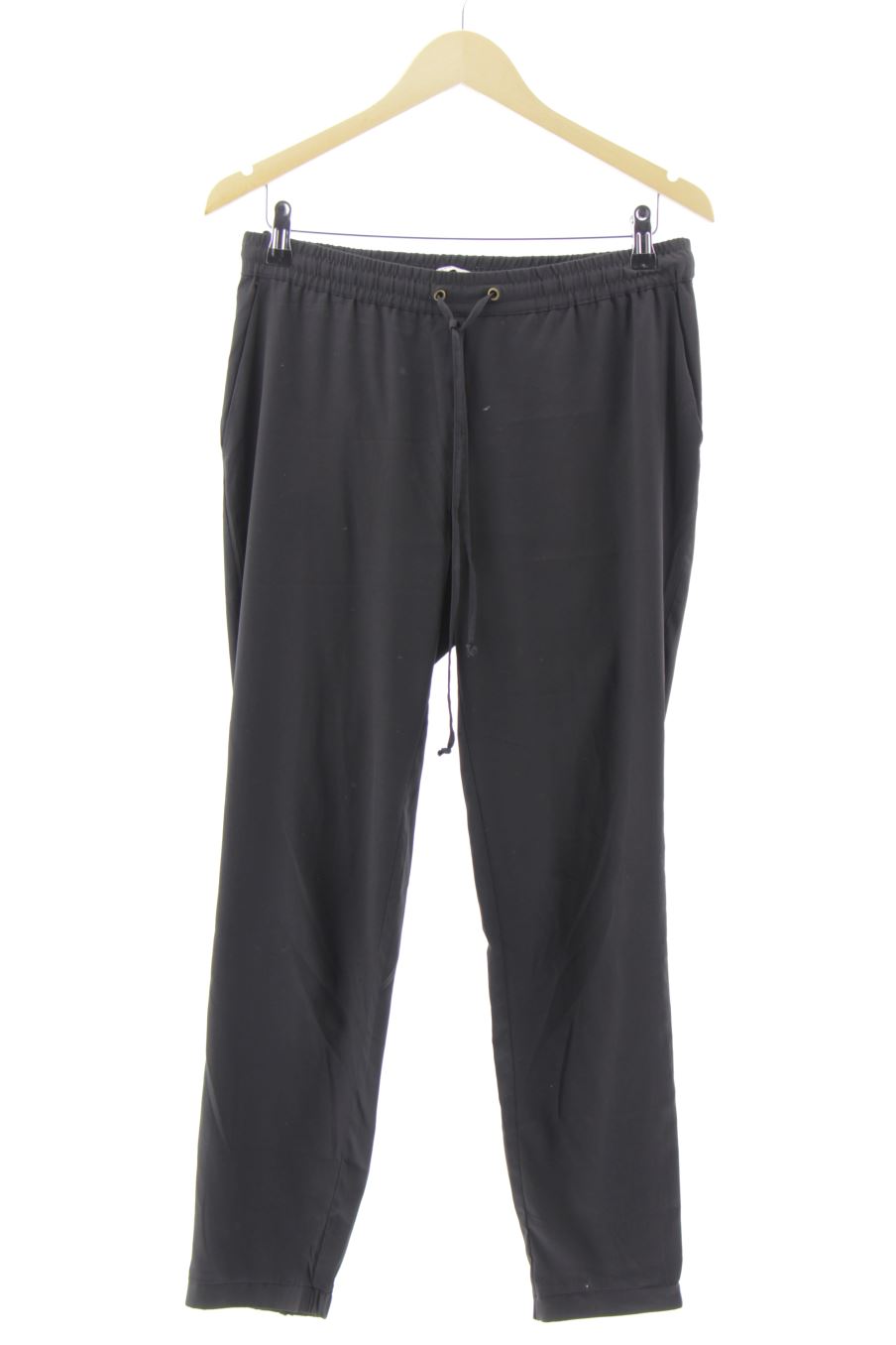 Pantalon Casual Stradivarius de la taille S, de couleur noir