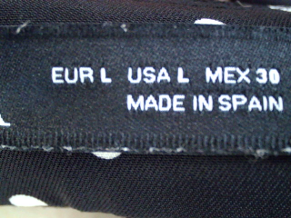 Jupe Zara de la taille L, de couleur imprimés