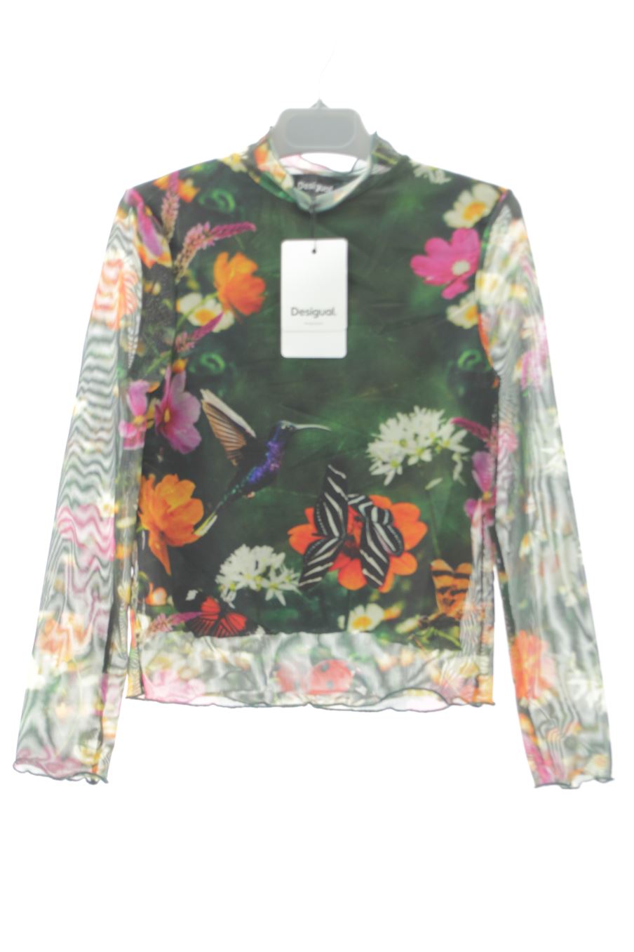 Camiseta de manga larga de Desigual de la talla 7 años con etiqueta