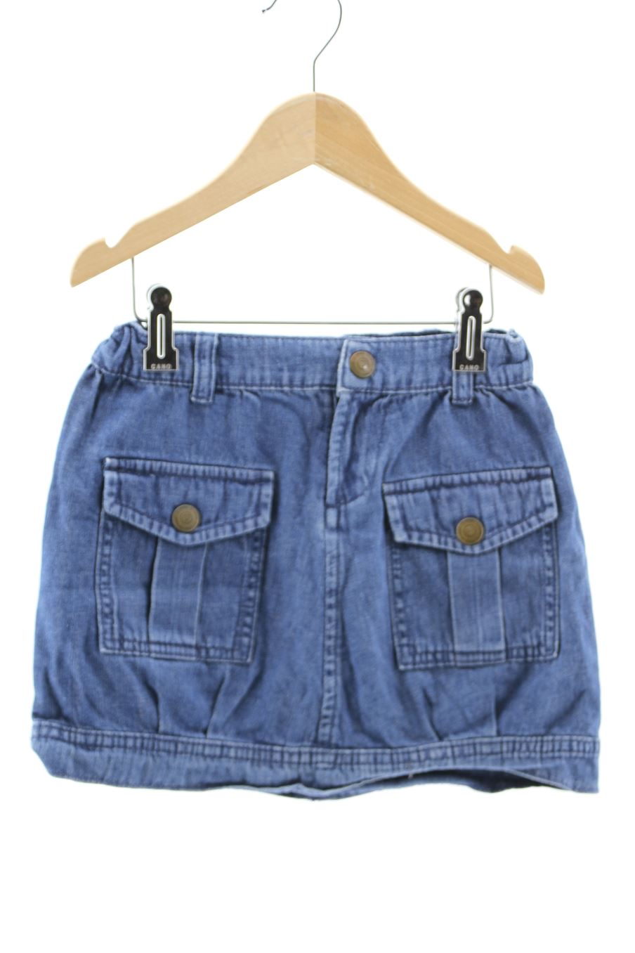 Jupe Tape à l'oeil de la taille 6 ans de denim de seconde main