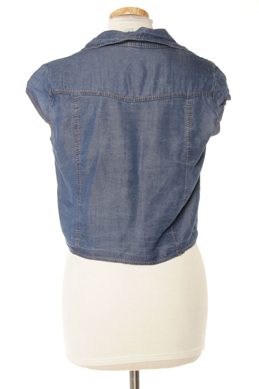 Blouse à manches courtes New collection de la taille S, de couleur bleu