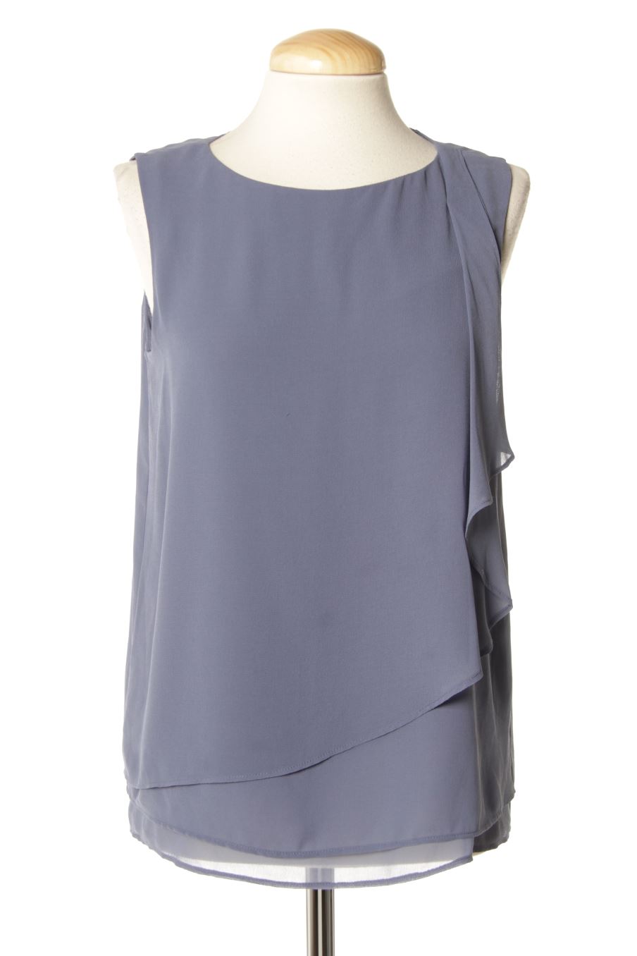 Blouse à manches courtes Esprit de la taille 38, de couleur bleu