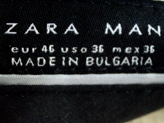 Pantalon largo de Zara de la talla 46