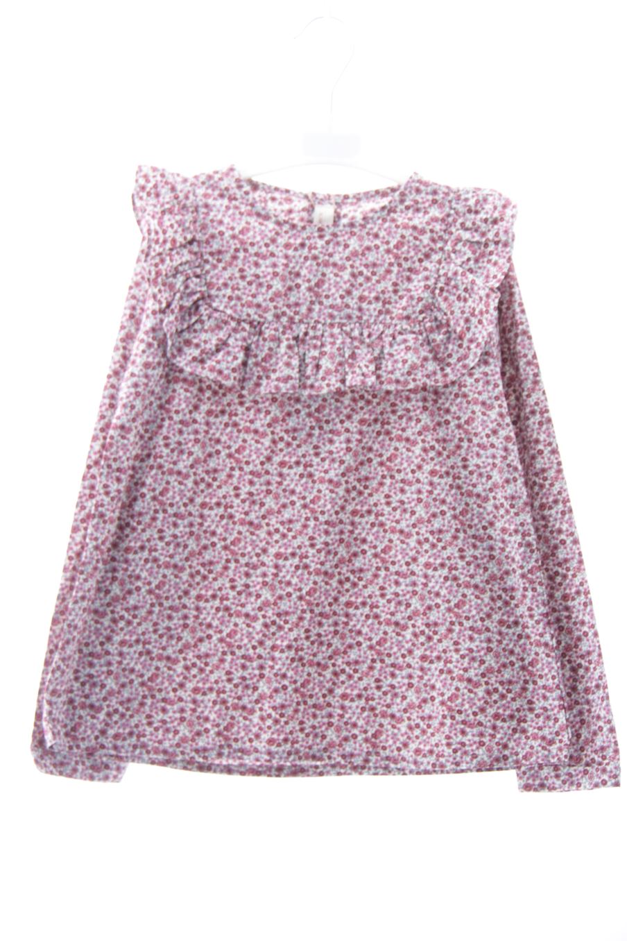 Blouse à manches longues Neck & Neck de la taille 8 ans avec une étiquette
