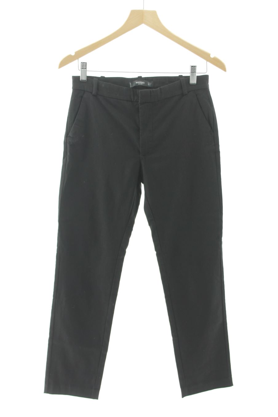 Pantalon Mango de la taille 40, de couleur noir