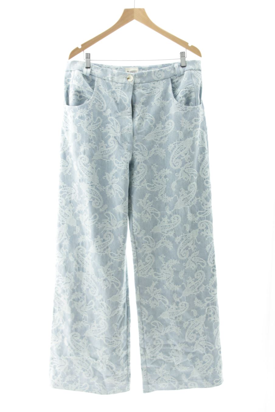 Pantaloni de maksu de la talla 44, de color stampato