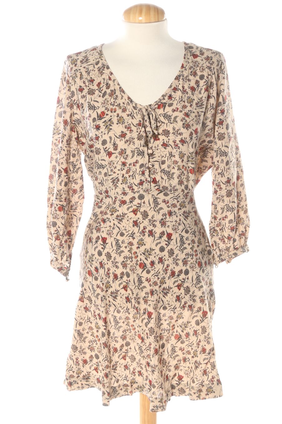 Vestido casual de Pull & Bear de la talla M, de color flores