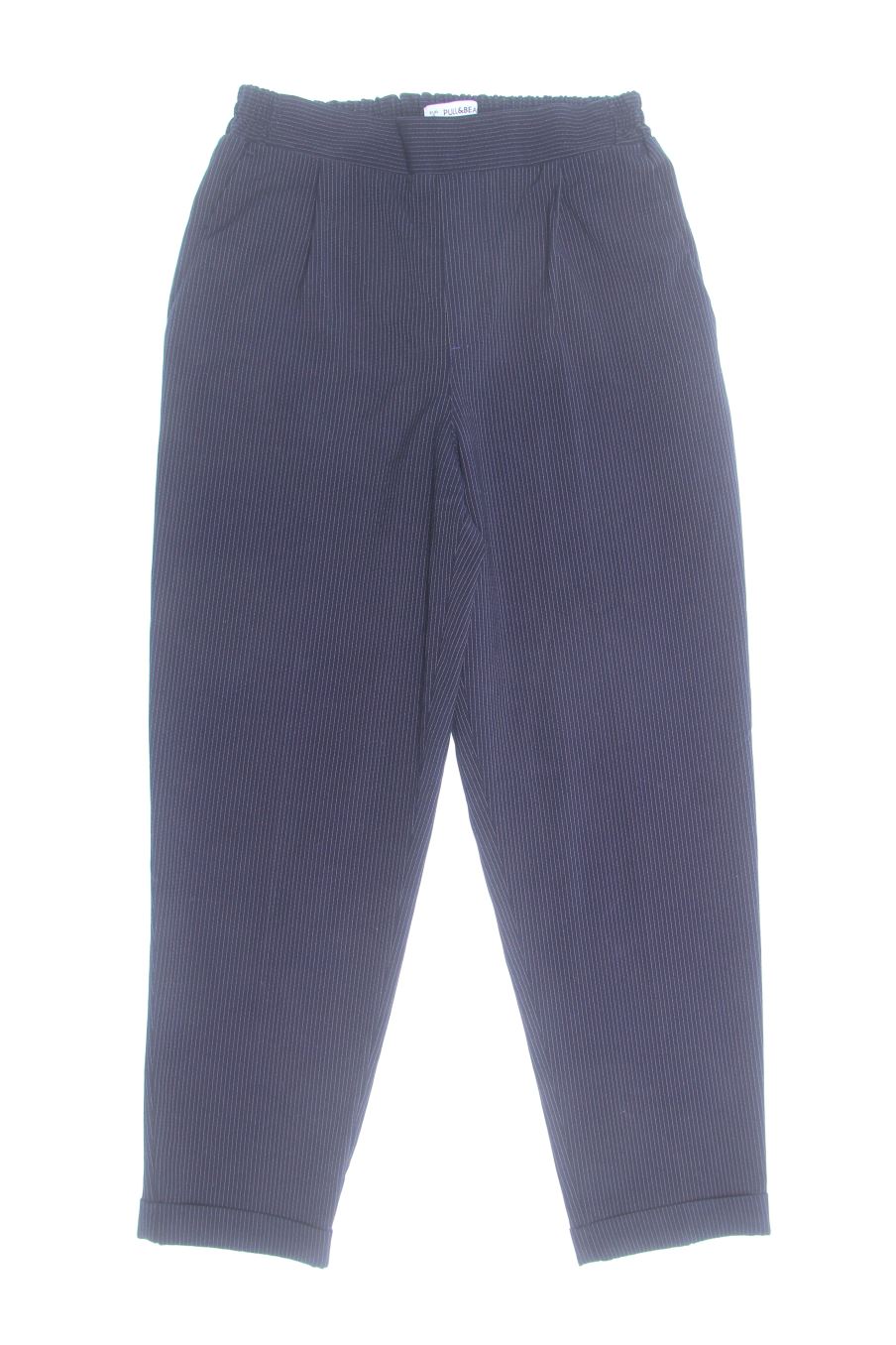 Pantalon Pull & Bear de la taille S, de couleur bleu marine