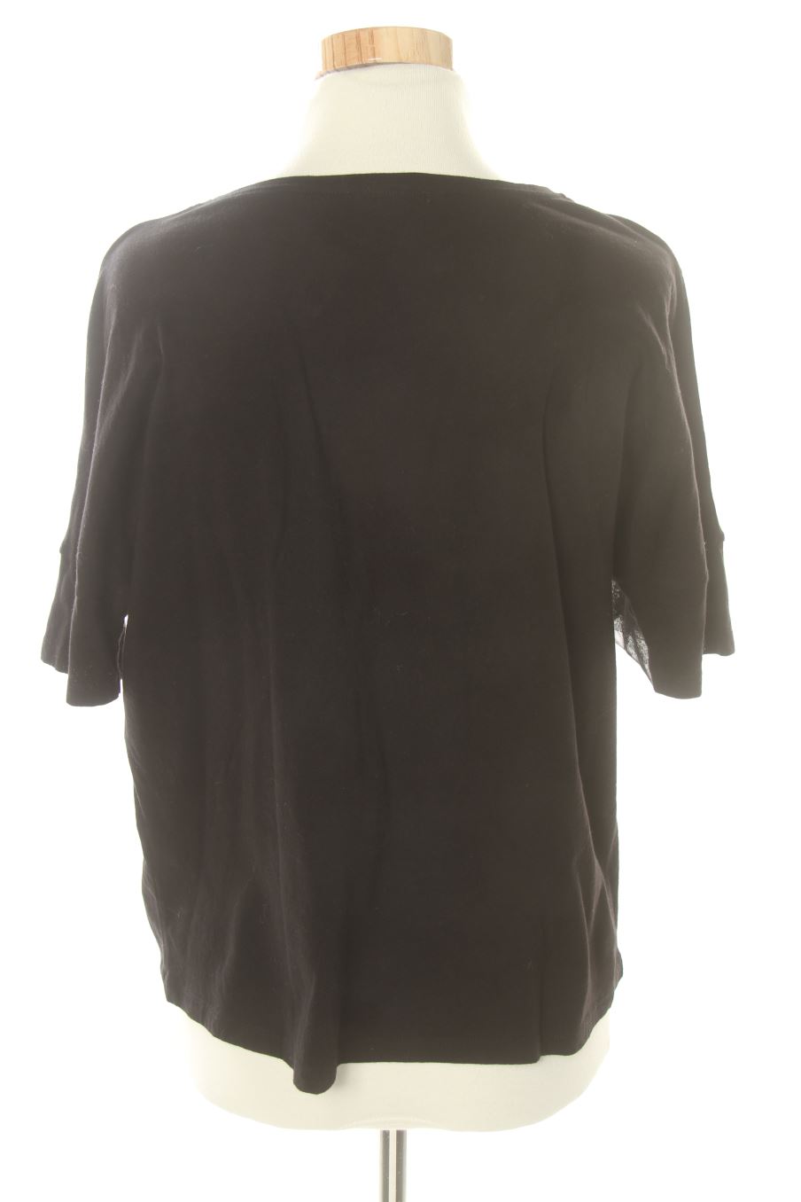Camiseta de Zara de la talla S, de color negro