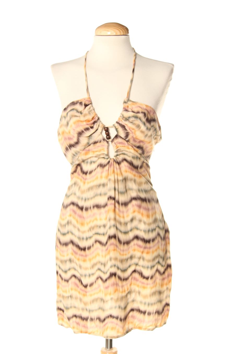 Vestido casual de Pull & Bear de la talla M, de color estampado