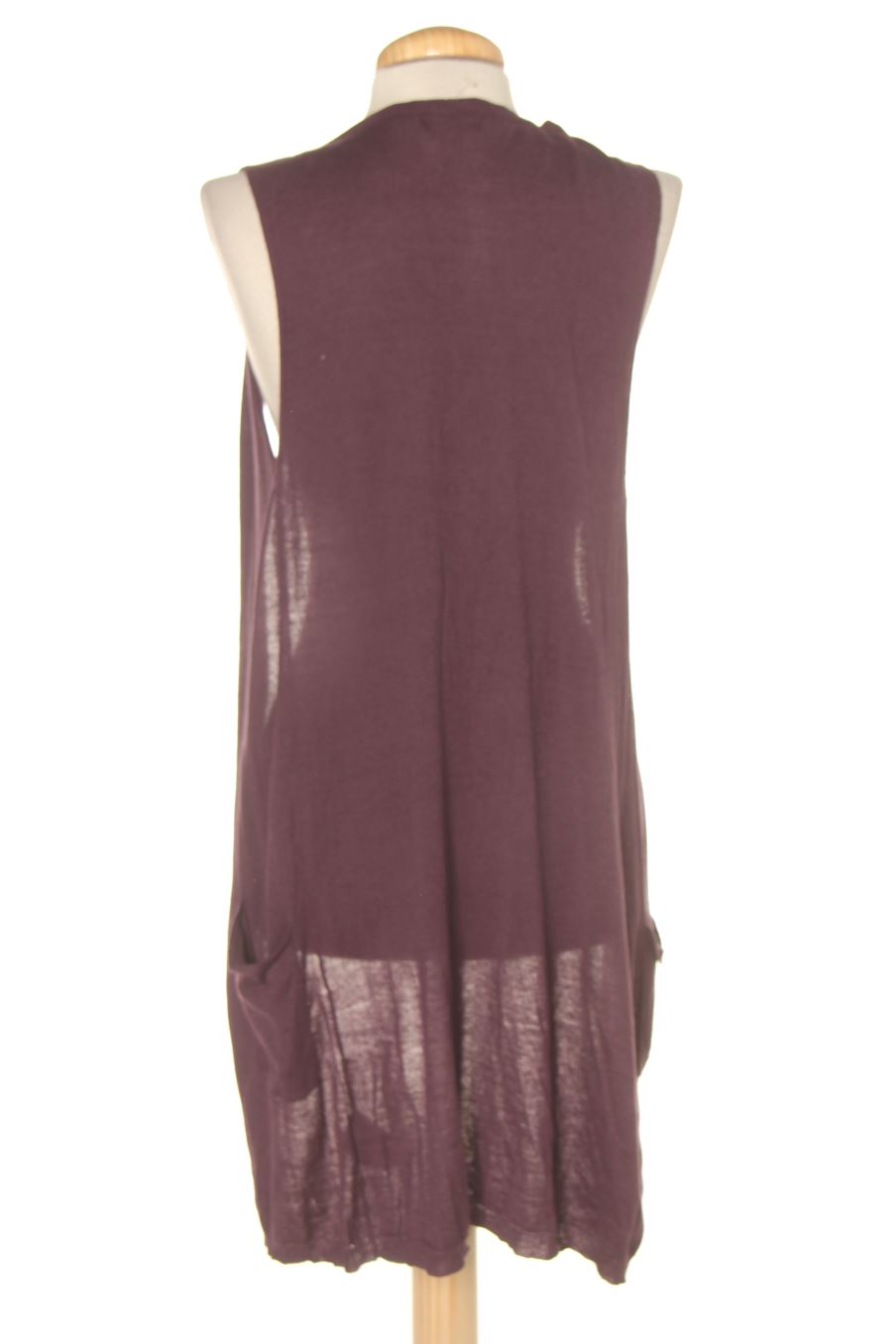 Chaleco de tela de Best Mountain de la talla XS, de color morado