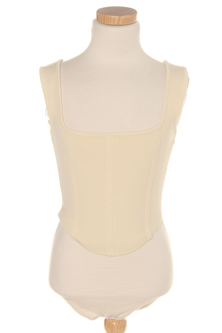 Top Zara de la taille S, de couleur blanc