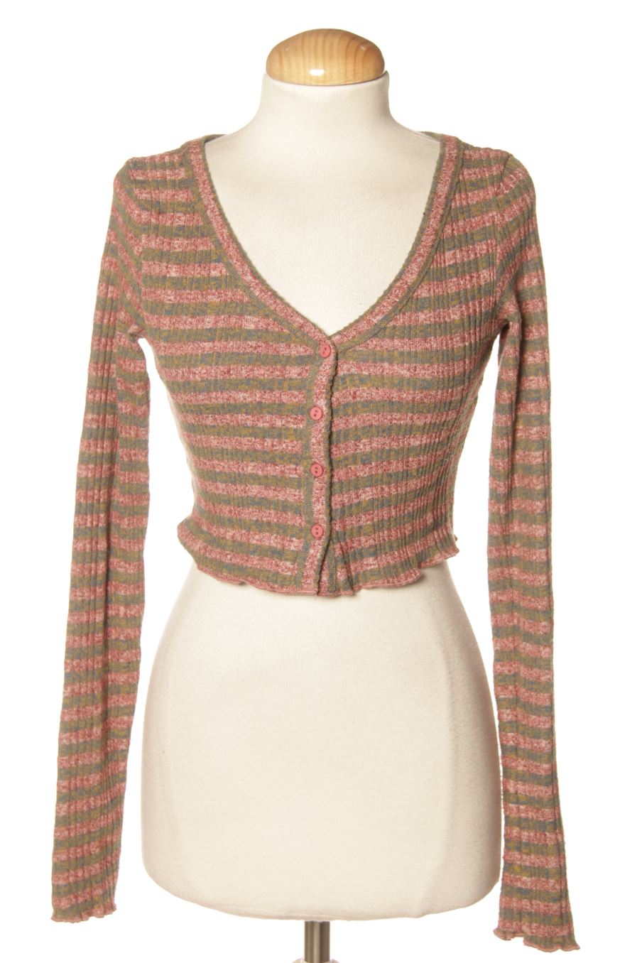 Chaqueta de Pull & Bear de la talla S, de color rayas