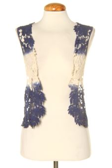 Gilet di stoffa Unica M.S.F FASHION