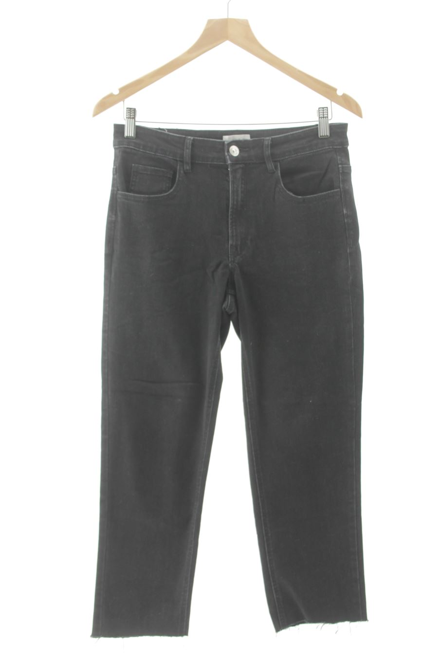 Jeans Mango de la taille L, de couleur noir de denim