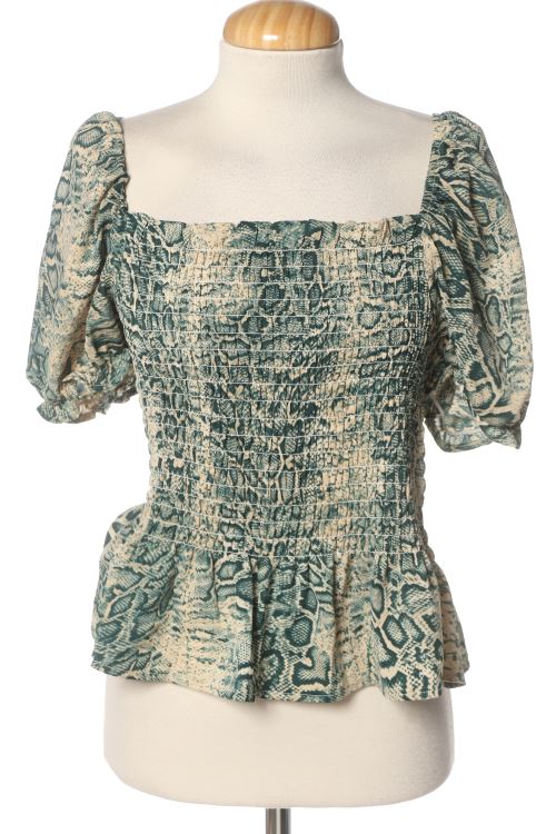 Blusa de manga corta