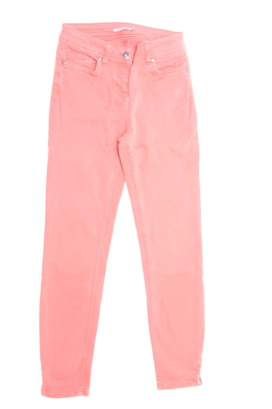 Jeans Elora de la taille 34, de couleur orange de denim