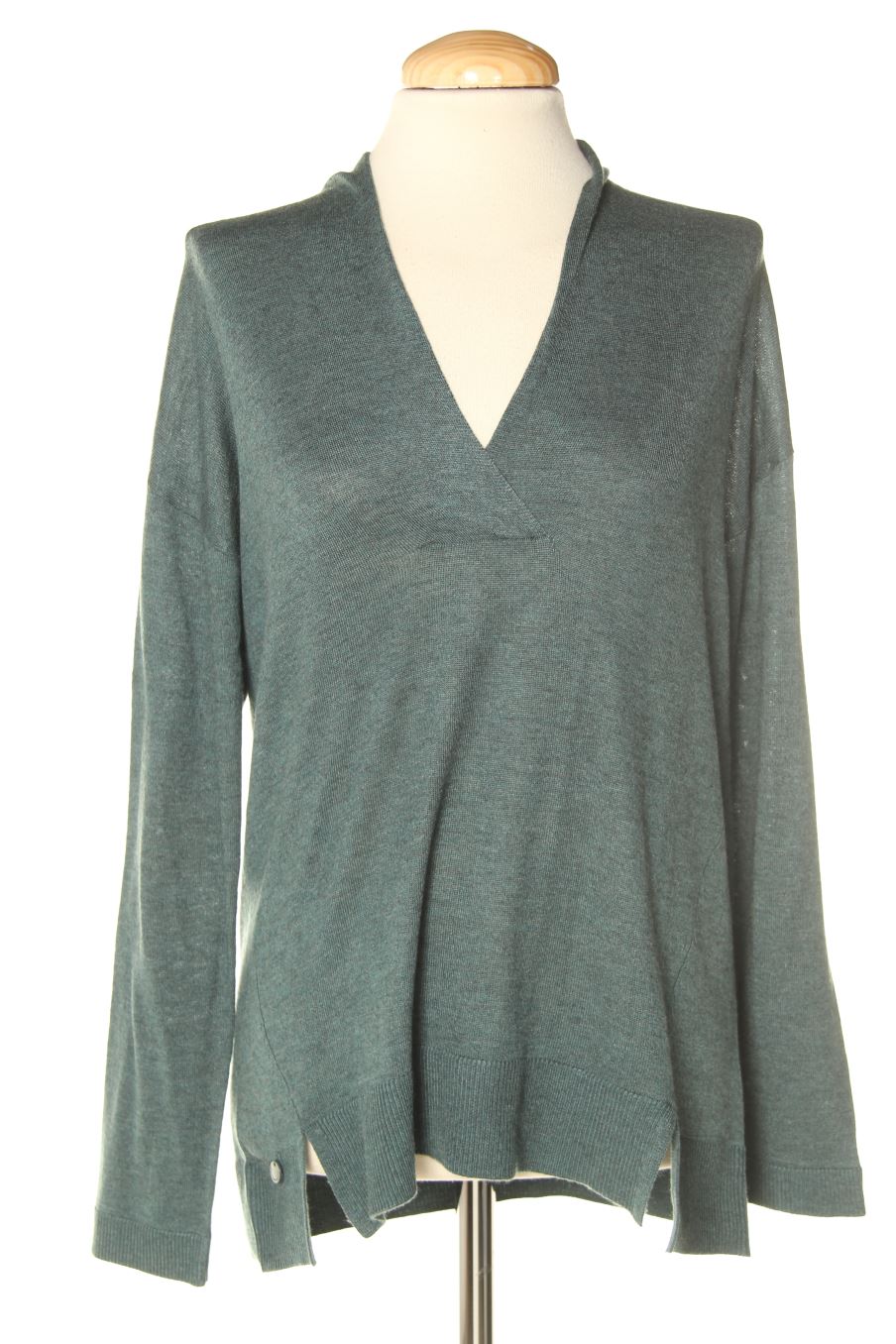 Pull Adolfo Dominguez de la taille S, de couleur vert