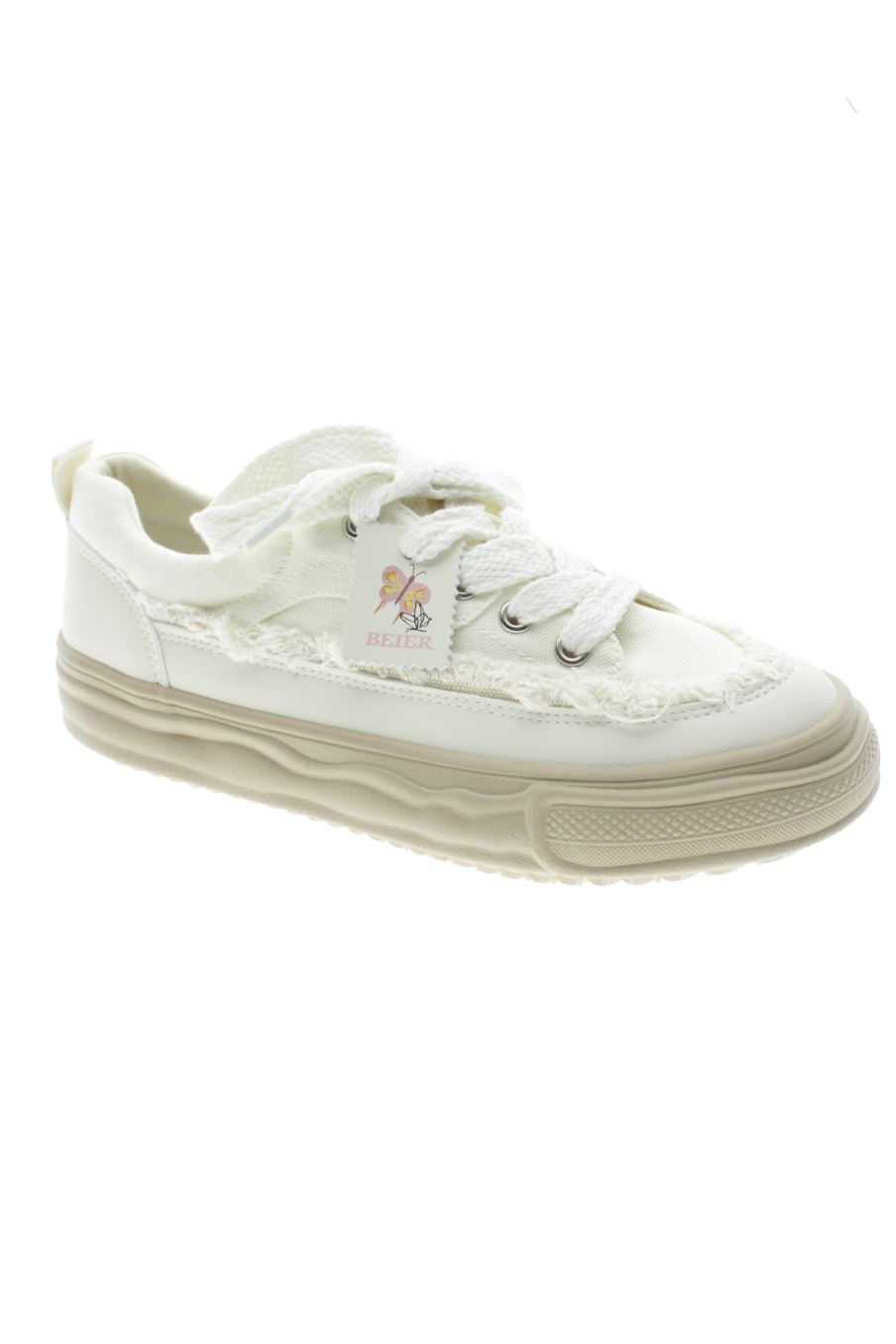 Deportivos de BEIER de la talla 40, de color beige de