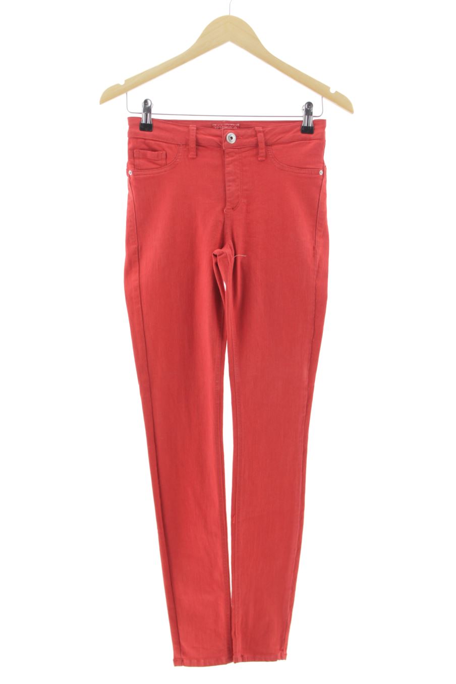 Vaquero de ONE SIZE FITS ALL de la talla 34, de color rojo de ropa vaquera
