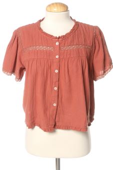 Blusa a maniche corte XS Renatta&go, foto 1 di 2