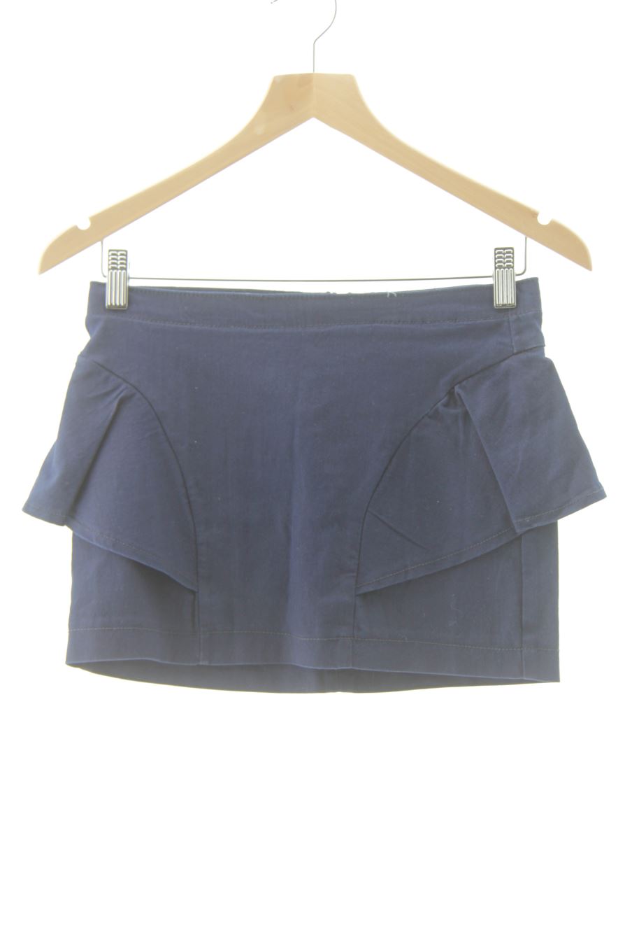 Jupe Bershka de la taille M, de couleur bleu marine
