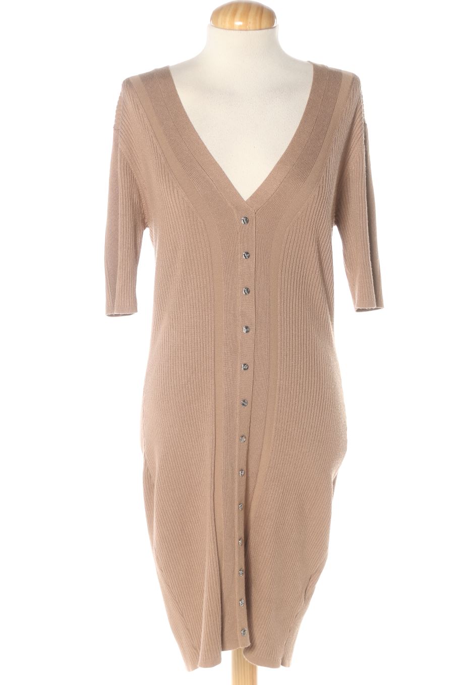 Robe casual Guess de la taille L, de couleur marron