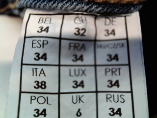 Vaqueros de Promod de la talla 34, de color azul de ropa vaquera