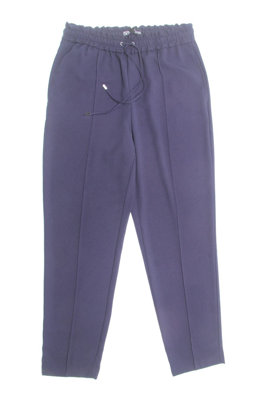 Pantalones de Zara de la talla XS, de color azul marino