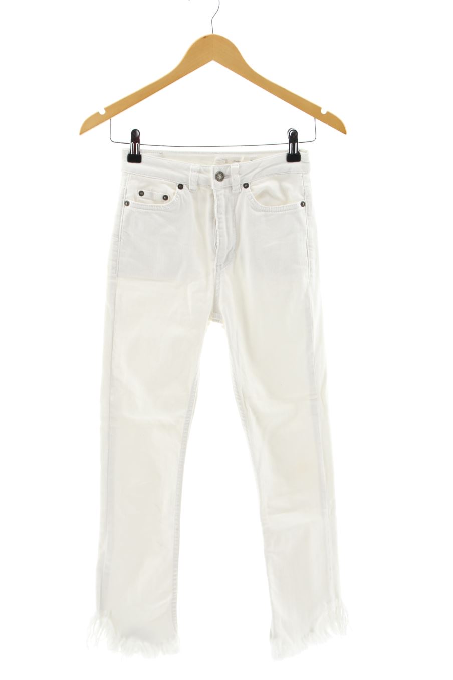 Jeans von Subdued Größe 34, Farbe Weiss, aus Jeanskleidung für