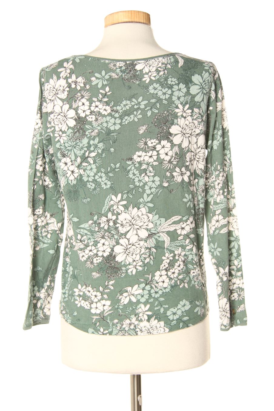 Langärmeliges T-Shirt von Sfera Größe S, Farbe Geblümt, für