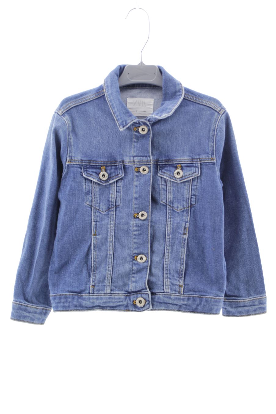 Cazadora de Zara de la talla 7 años de denim de segunda mano