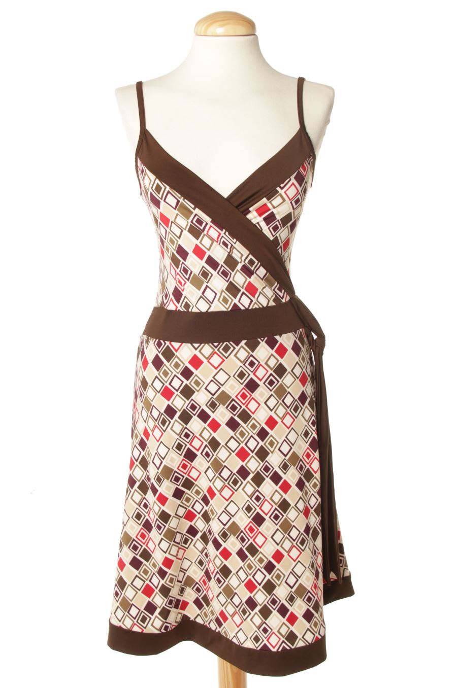 Robe casual Bershka de la taille S, de couleur imprimés
