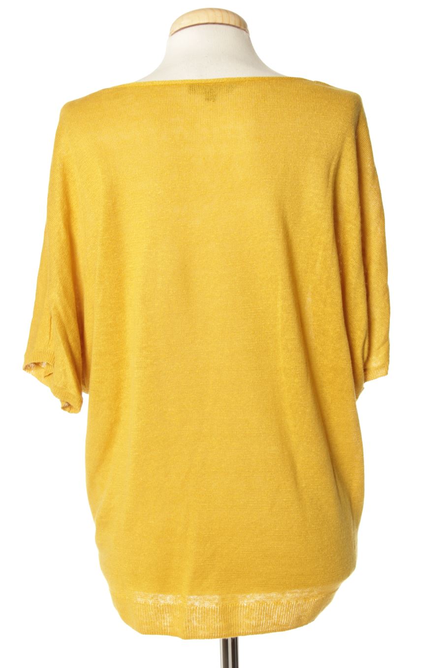Jerseys de Caroll de la talla L, de color mostaza