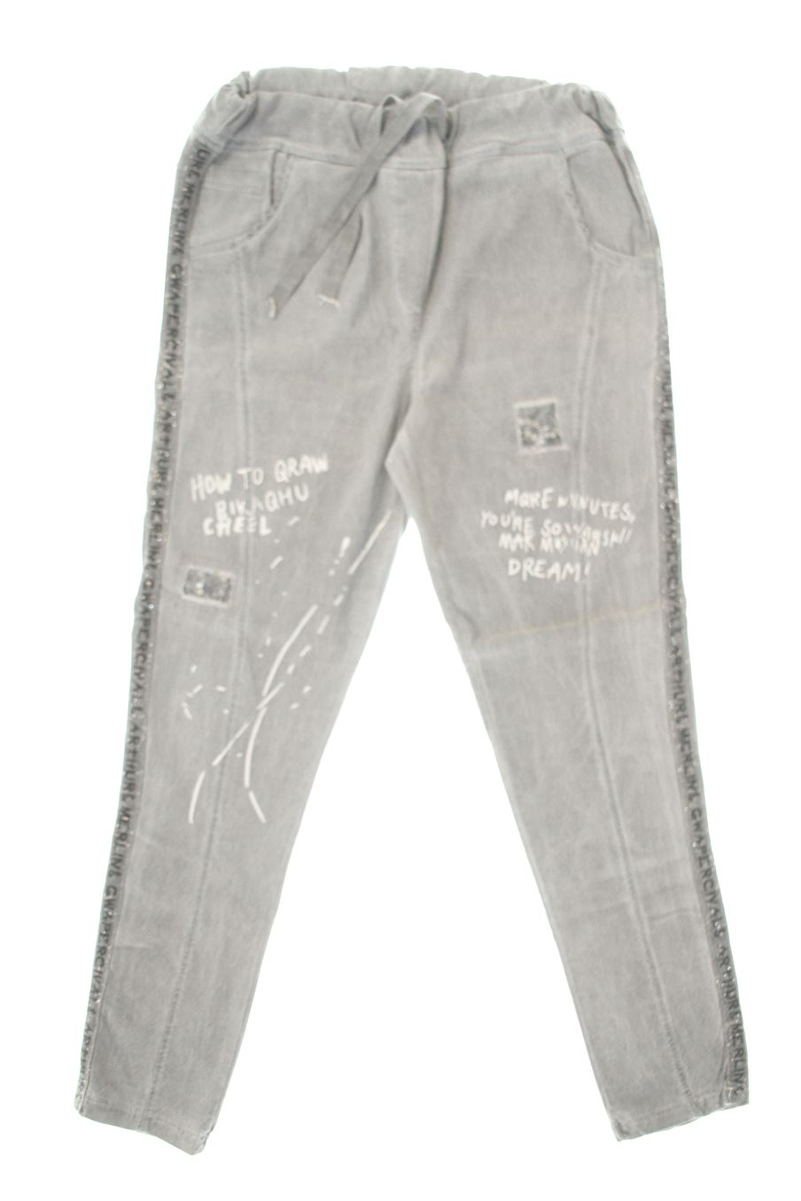 Pantalón Casual de For Her de la talla 38, de color gris