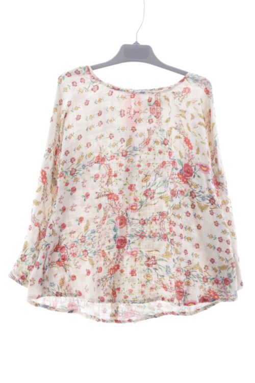 Blusa a maniche lunghe