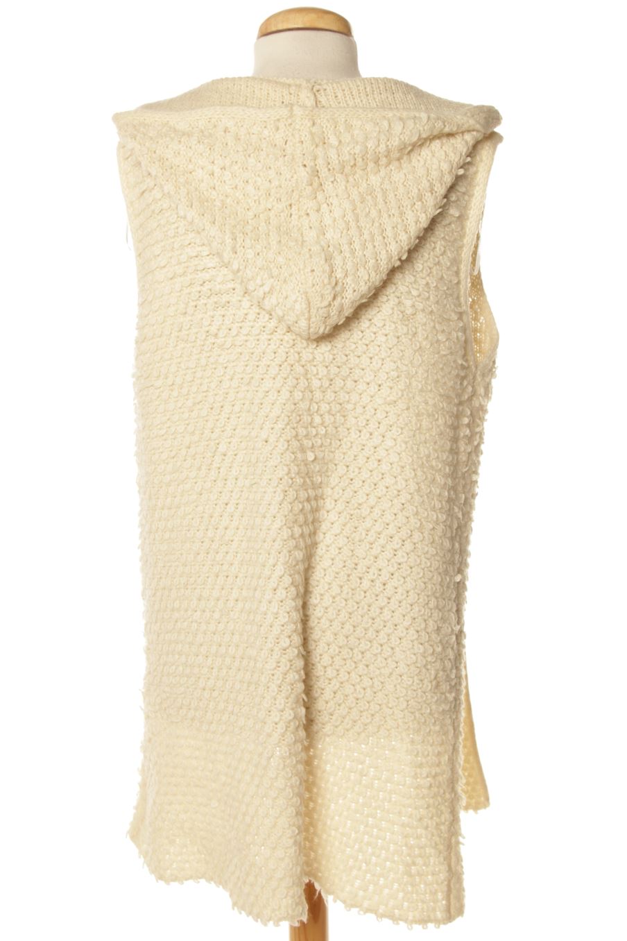 Chaleco de tela de PERCENTIL de la talla 40, de color beige