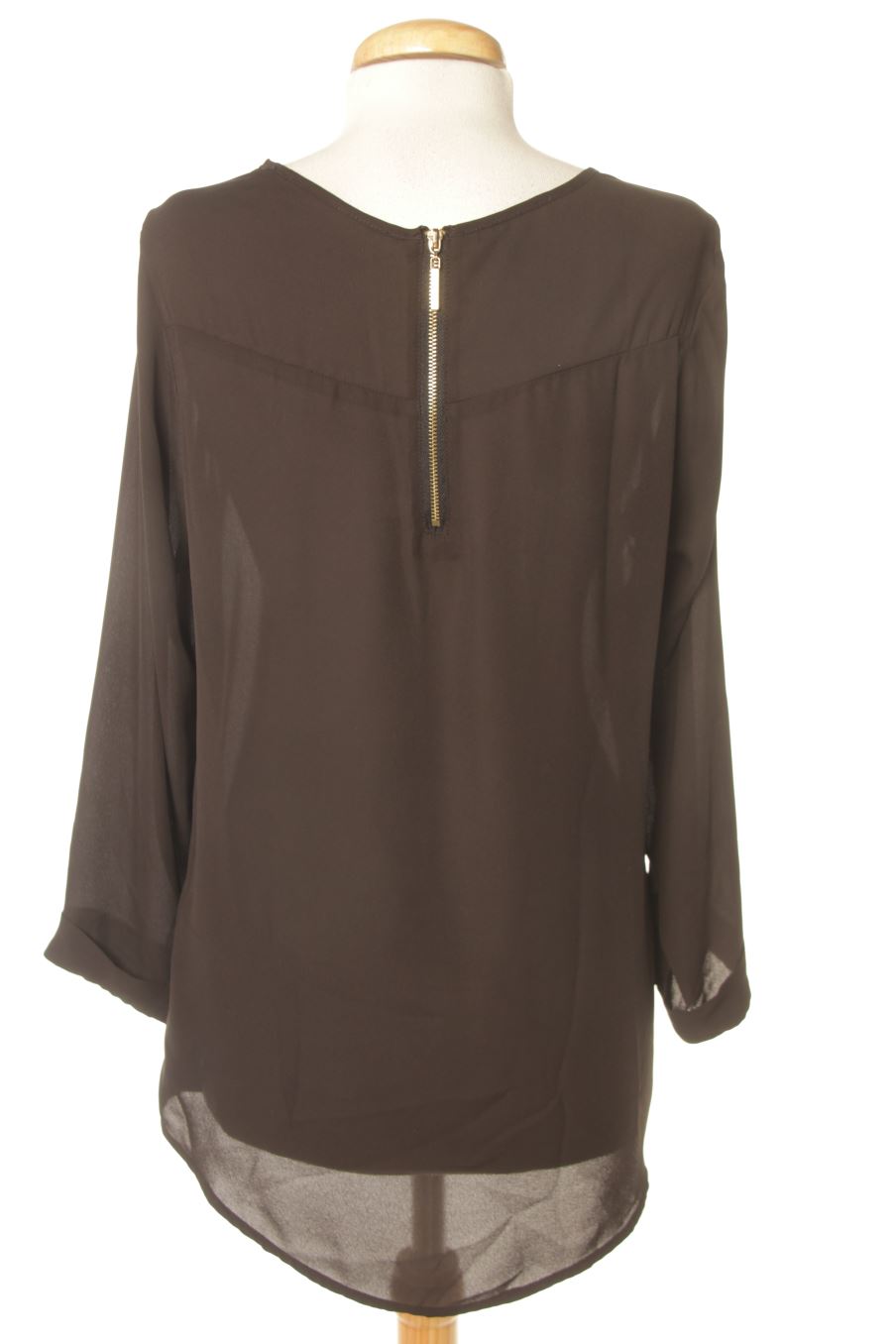 Blouse à manches longues PERCENTIL de la taille 38, de couleur noir