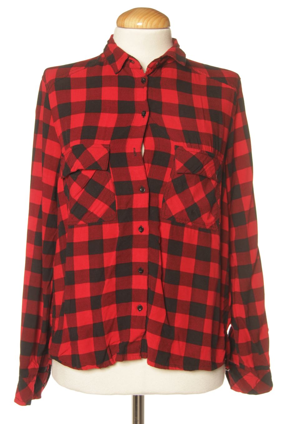 Hemd von Bershka Größe S, Farbe Kariert, für