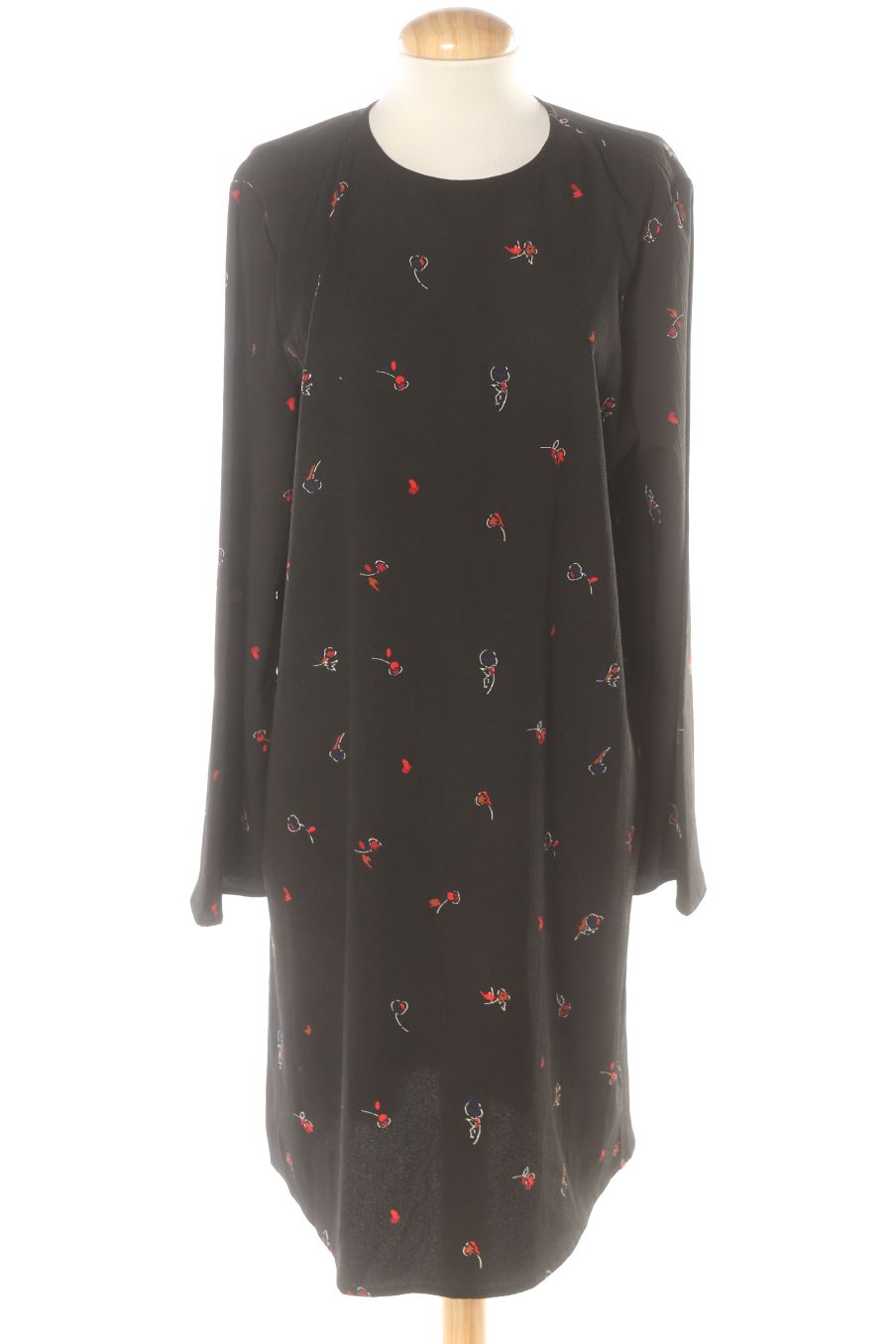 Einfaches Kleid von Pieces Größe L, Farbe Aufdruck, für